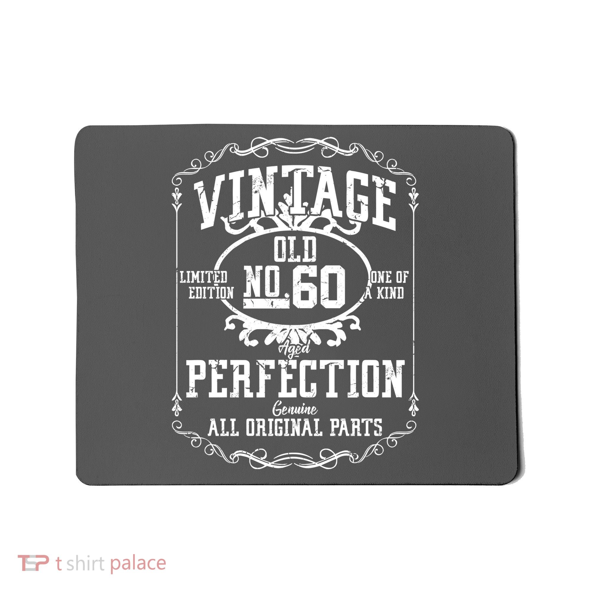 60th Birthday Genuine All Original Parts Mousepad