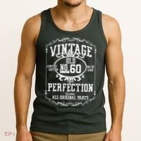 60th Birthday Genuine All Original Parts Tank Top thumb 3