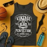 60th Birthday Genuine All Original Parts Tank Top thumb 4