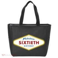 60th Birthday Las Vegas Fabulous Sixtieth Tote Bag thumb 0