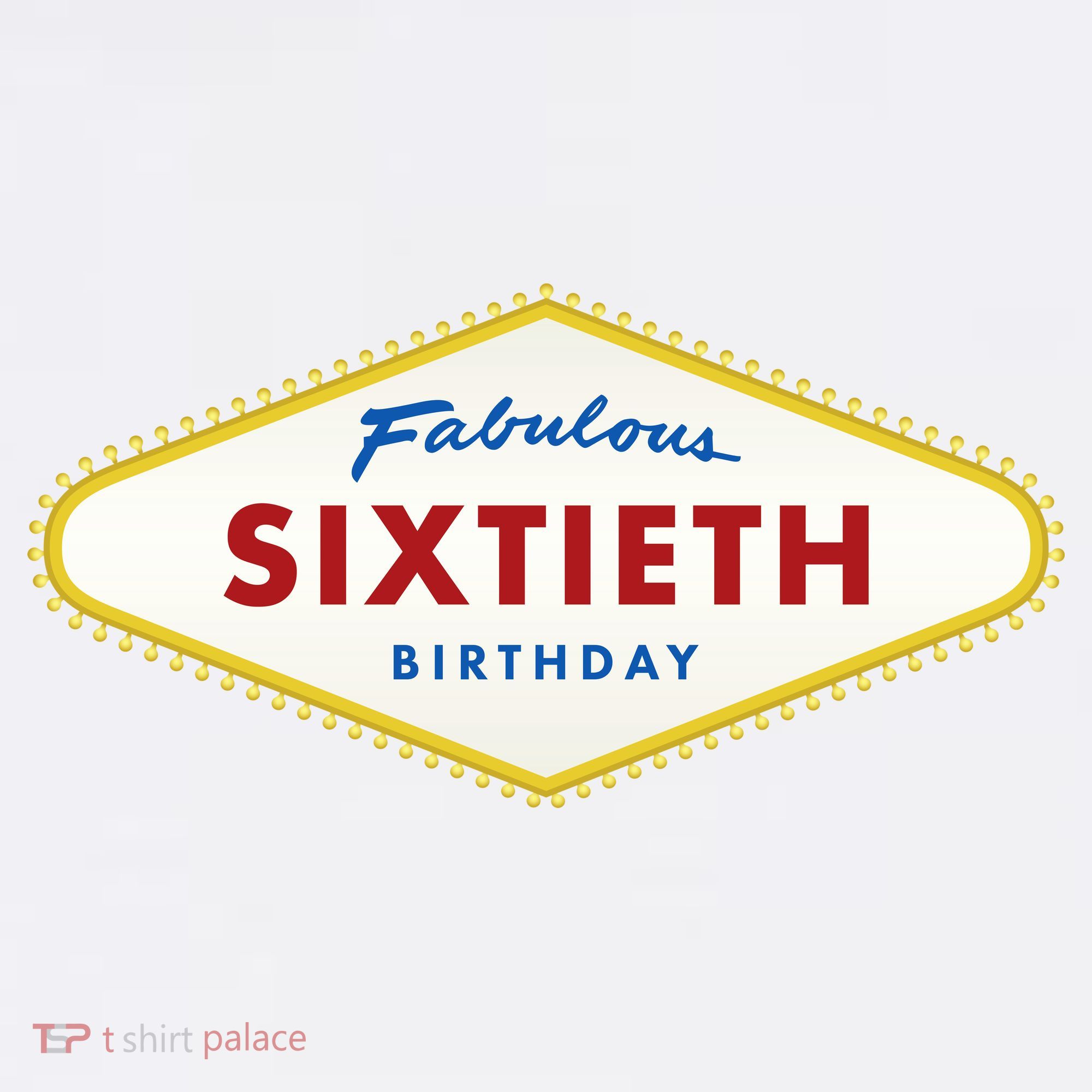 60th Birthday Las Vegas Fabulous Sixtieth Long Sleeve Shirt