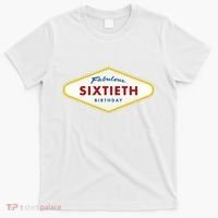 60th Birthday Las Vegas Fabulous Sixtieth T-Shirt thumb 0