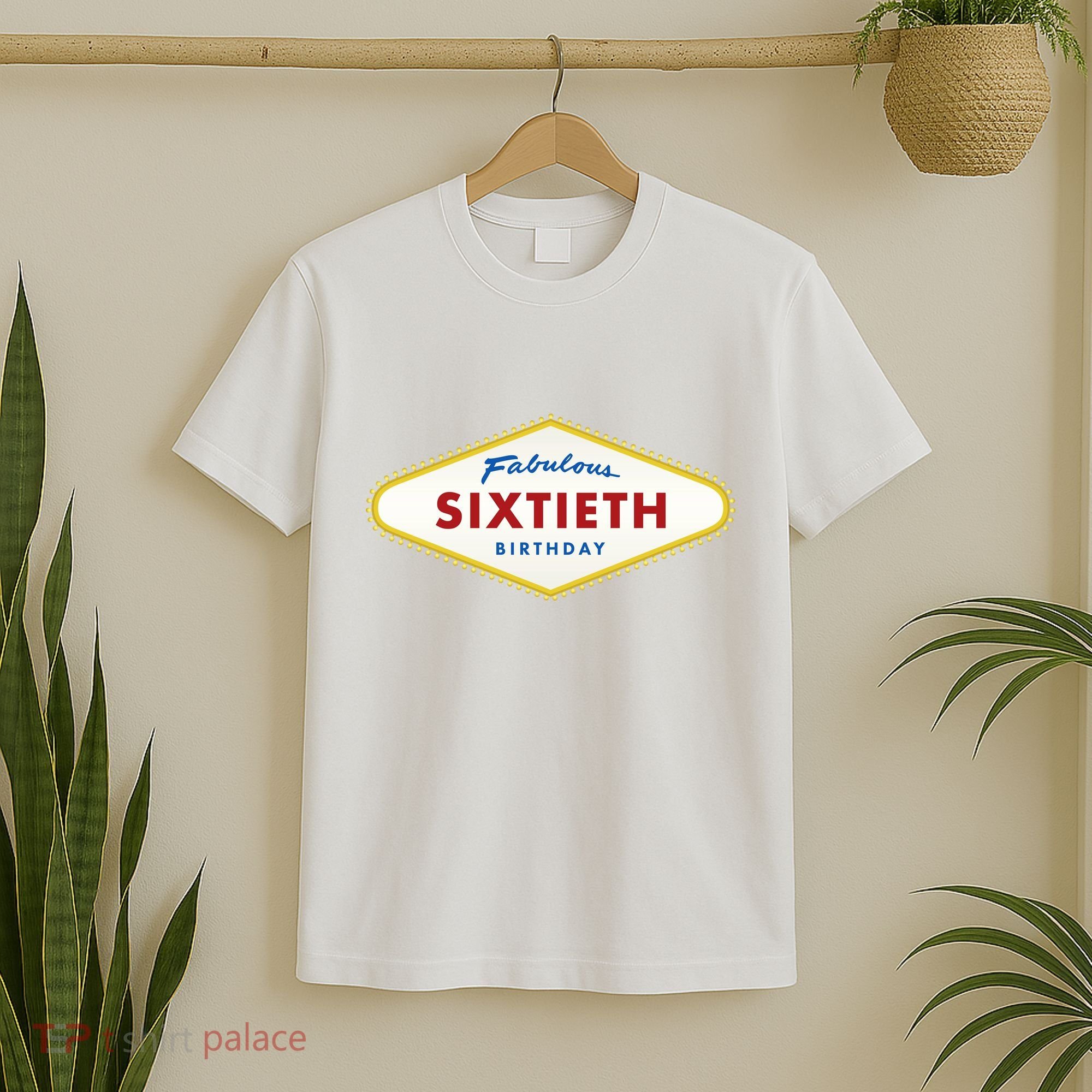 60th Birthday Las Vegas Fabulous Sixtieth T-Shirt