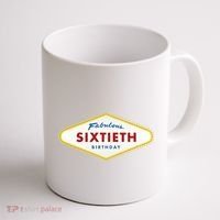 60th Birthday Las Vegas Fabulous Sixtieth Coffee Mug thumb 1