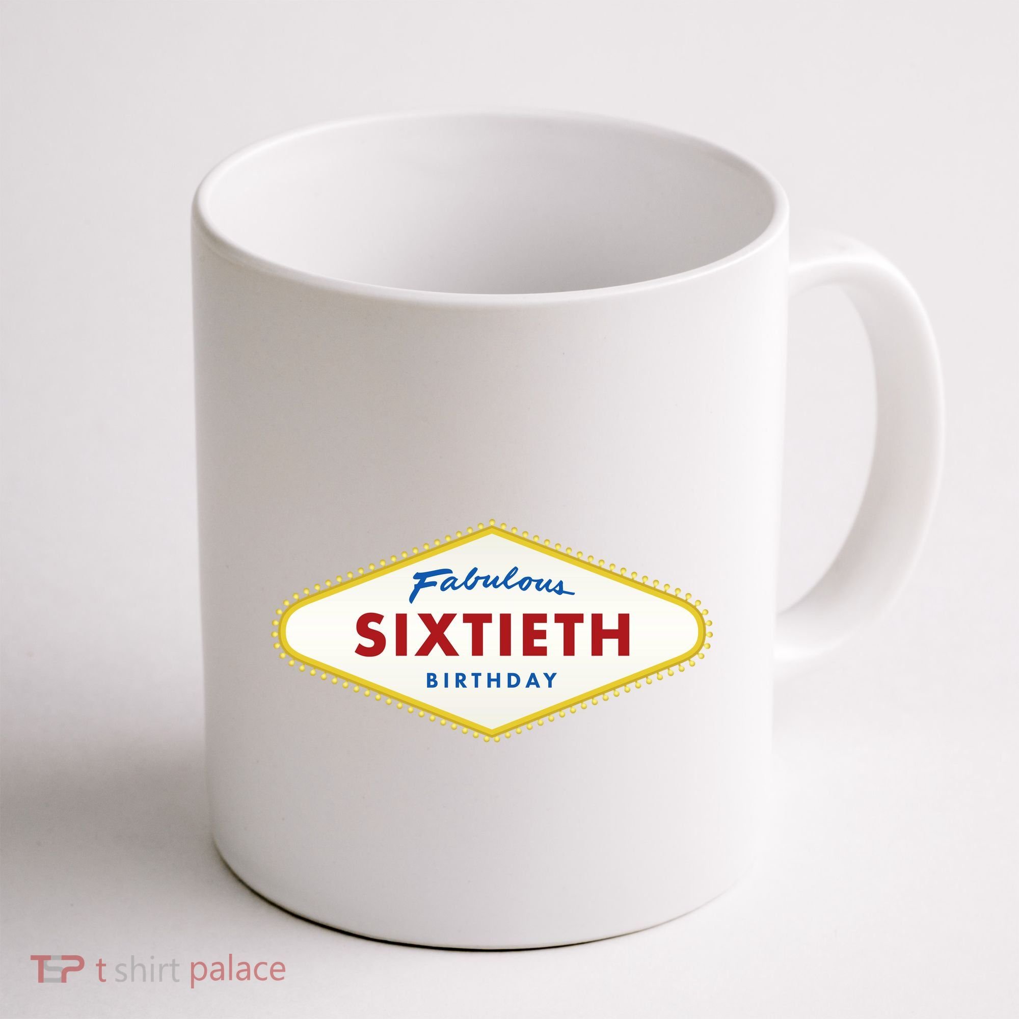 60th Birthday Las Vegas Fabulous Sixtieth Coffee Mug