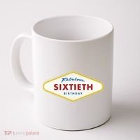 60th Birthday Las Vegas Fabulous Sixtieth Coffee Mug thumb 0