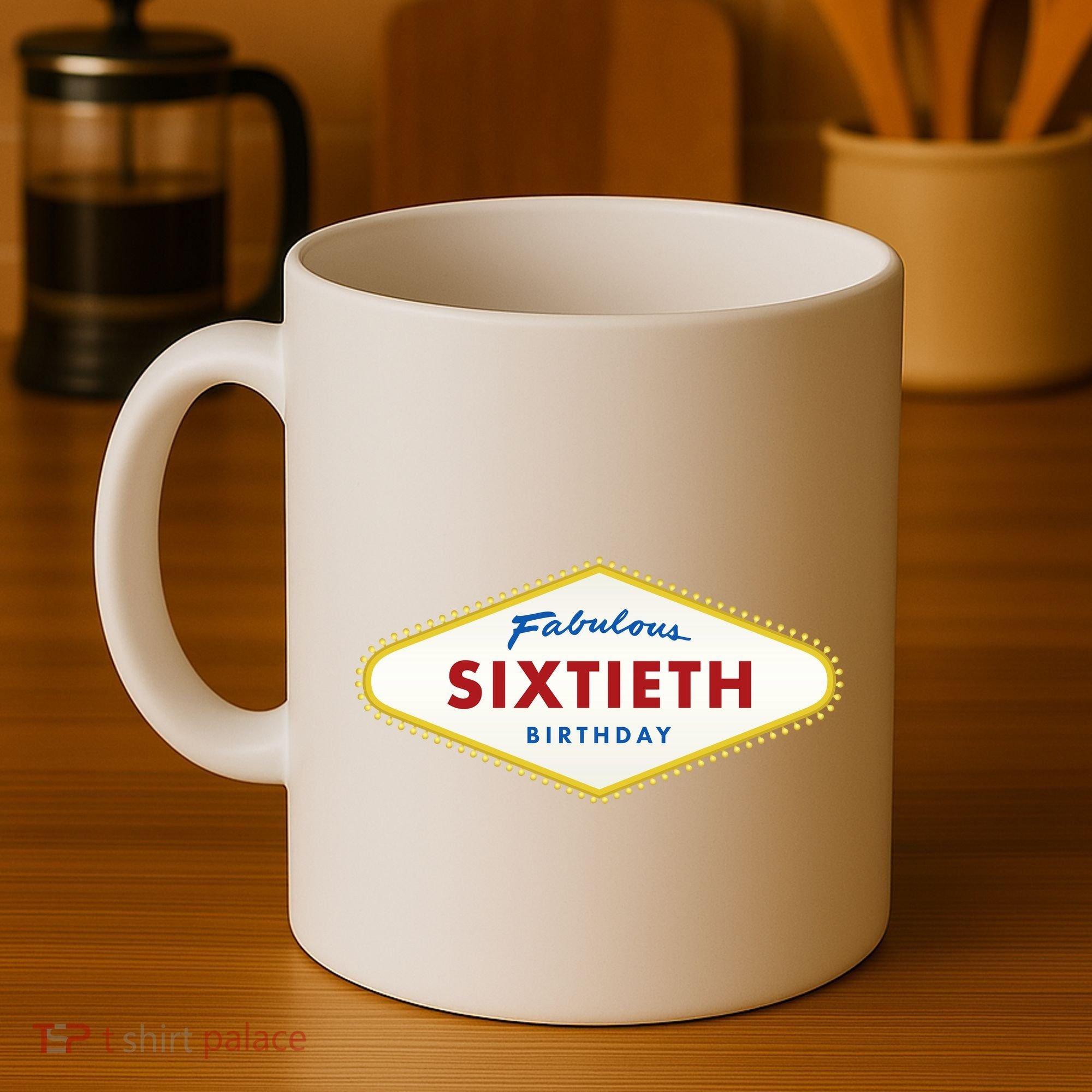 60th Birthday Las Vegas Fabulous Sixtieth Coffee Mug