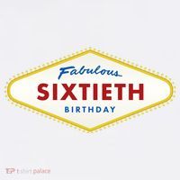 60th Birthday Las Vegas Fabulous Sixtieth Hat thumb 2