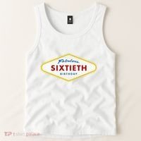 60th Birthday Las Vegas Fabulous Sixtieth Tank Top thumb 2