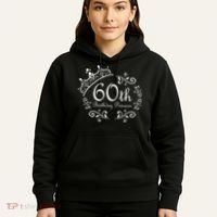 60th Birthday Princess Hoodie thumb 5