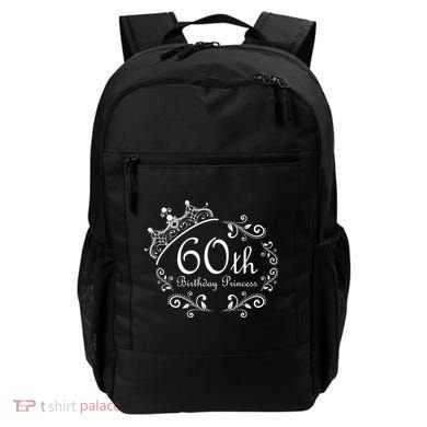 60th Birthday Princess Backpack