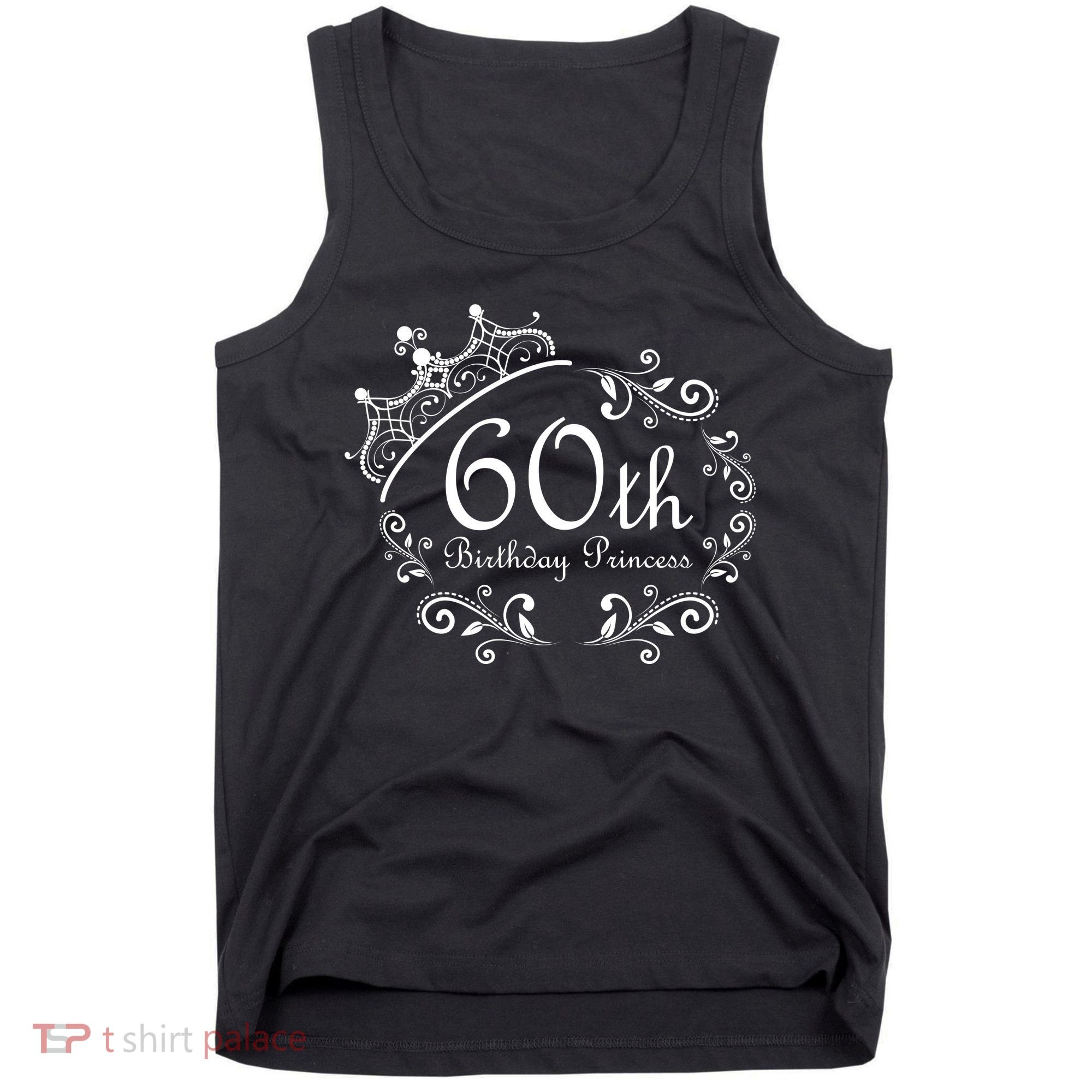 60th Birthday Princess Tank Top