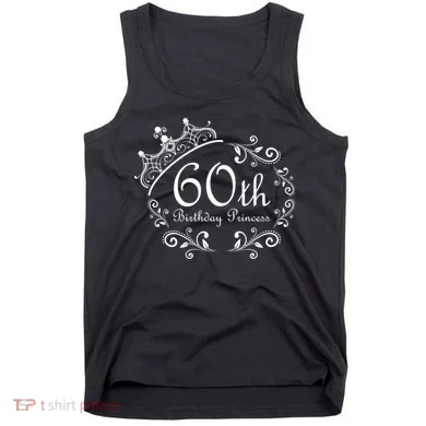 60th Birthday Princess Tank Top