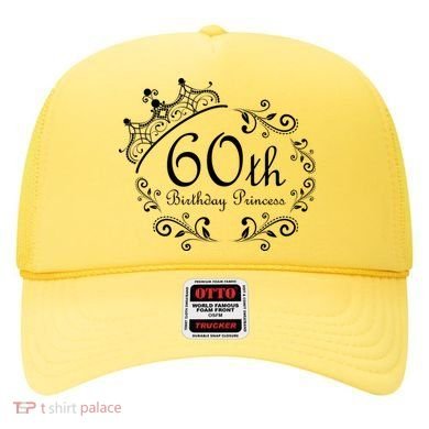 60th Birthday Princess Hat