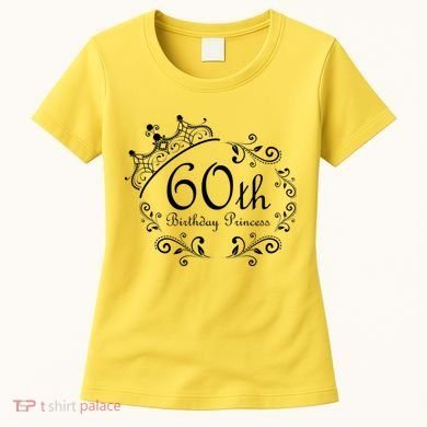 60th Birthday Princess Women's T-Shirt