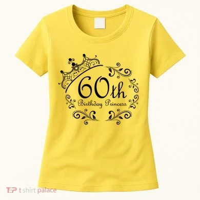 60th Birthday Princess Women's T-Shirt