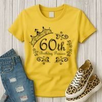 60th Birthday Princess Women's T-Shirt thumb 3