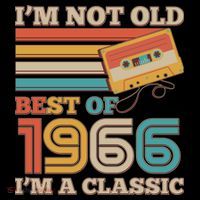 60th 1966 Birthday Retro I'm Not Old I'm A Classic Best Of Cassette Tape  Coffee Mug thumb 5
