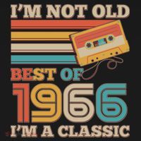 60th 1966 Birthday Retro I'm Not Old I'm A Classic Best Of Cassette Tape  Ornament thumb 1