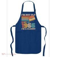 60th 1966 Birthday Retro I'm Not Old I'm A Classic Best Of Cassette Tape  Apron thumb 0