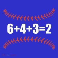 6+4+3 2 Baseball Double Play Funny Baseball Lover Player Cute Gift Sweatshirt thumb 3