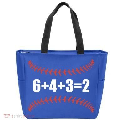 6+4+3 2 Baseball Double Play Funny Baseball Lover Player Cute Gift Bag