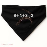 6+4+3=2 643 Double Play Outs Baseball Player Coach Softball USA-Made Doggie Bandana thumb 0