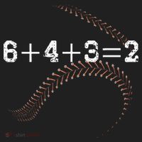 6+4+3=2 643 Double Play Outs Baseball Player Coach Softball Tumbler thumb 3