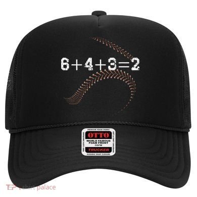 6+4+3=2 643 Double Play Outs Baseball Player Coach Softball Hat