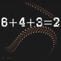 6+4+3=2 643 Double Play Outs Baseball Player Coach Softball Toddler T-Shirt thumb 4
