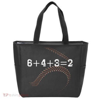 6+4+3=2 643 Double Play Outs Baseball Player Coach Softball Tote Bag