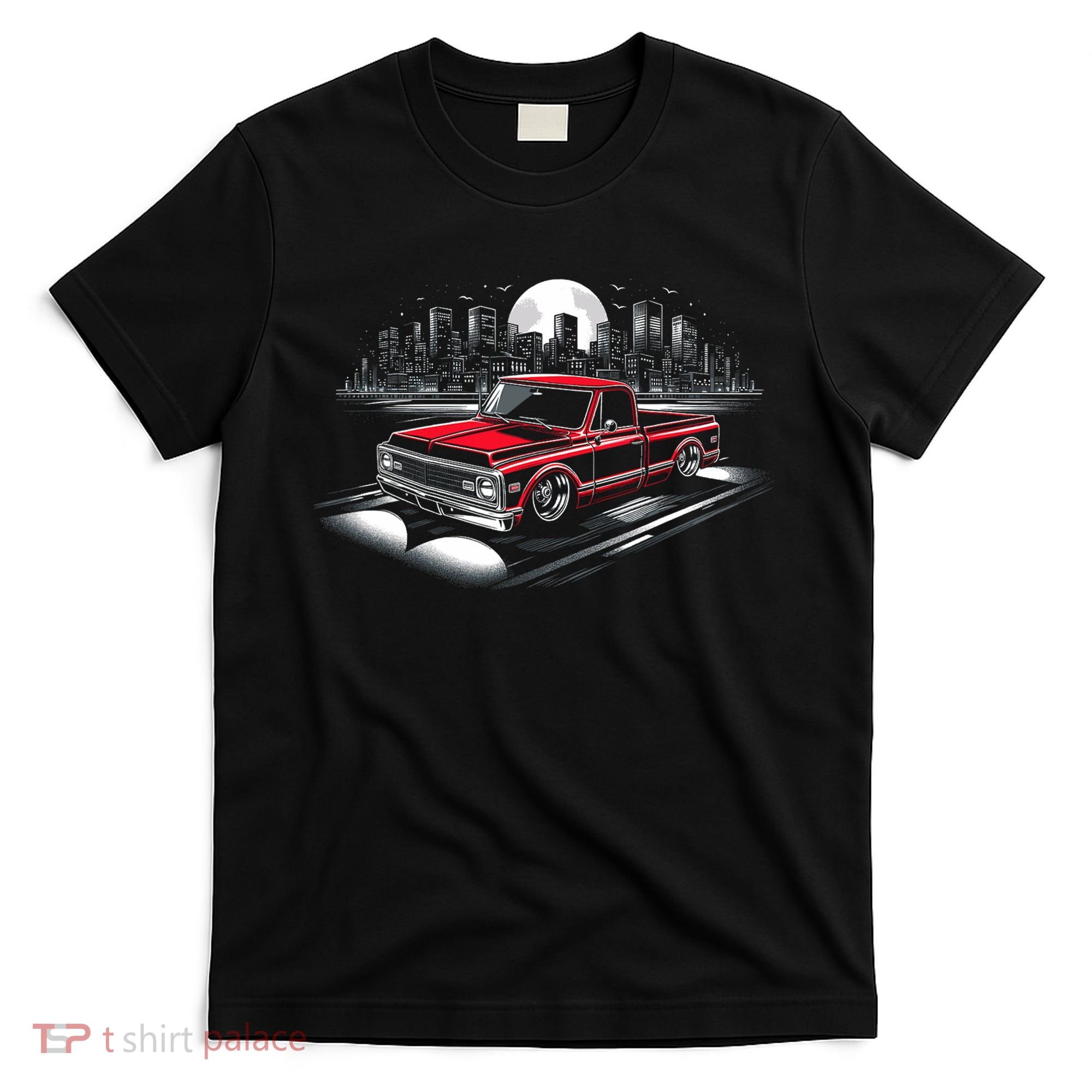 67 72 Classic C10 Pickup Truck Slammed Lowered Airride T-Shirt