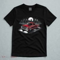 67 72 Classic C10 Pickup Truck Slammed Lowered Airride T-Shirt thumb 5