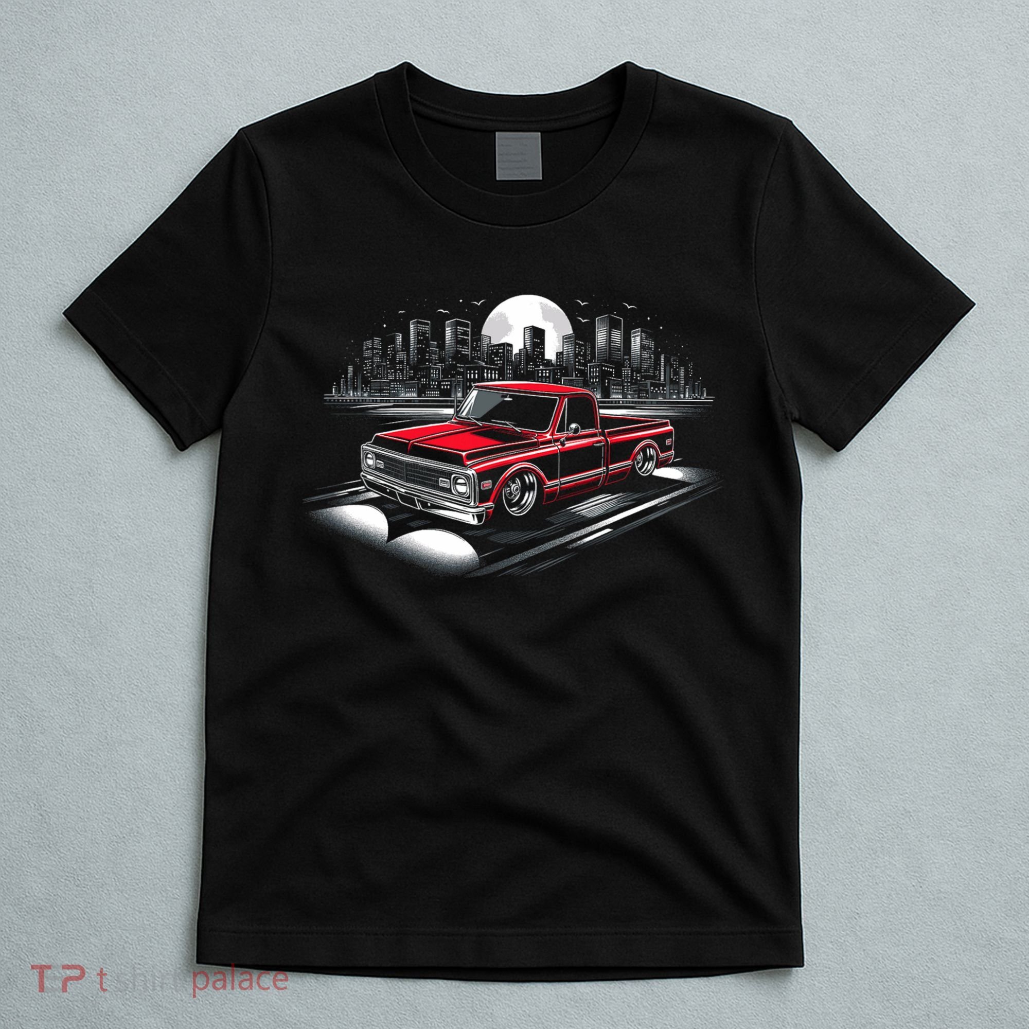 67 72 Classic C10 Pickup Truck Slammed Lowered Airride T-Shirt