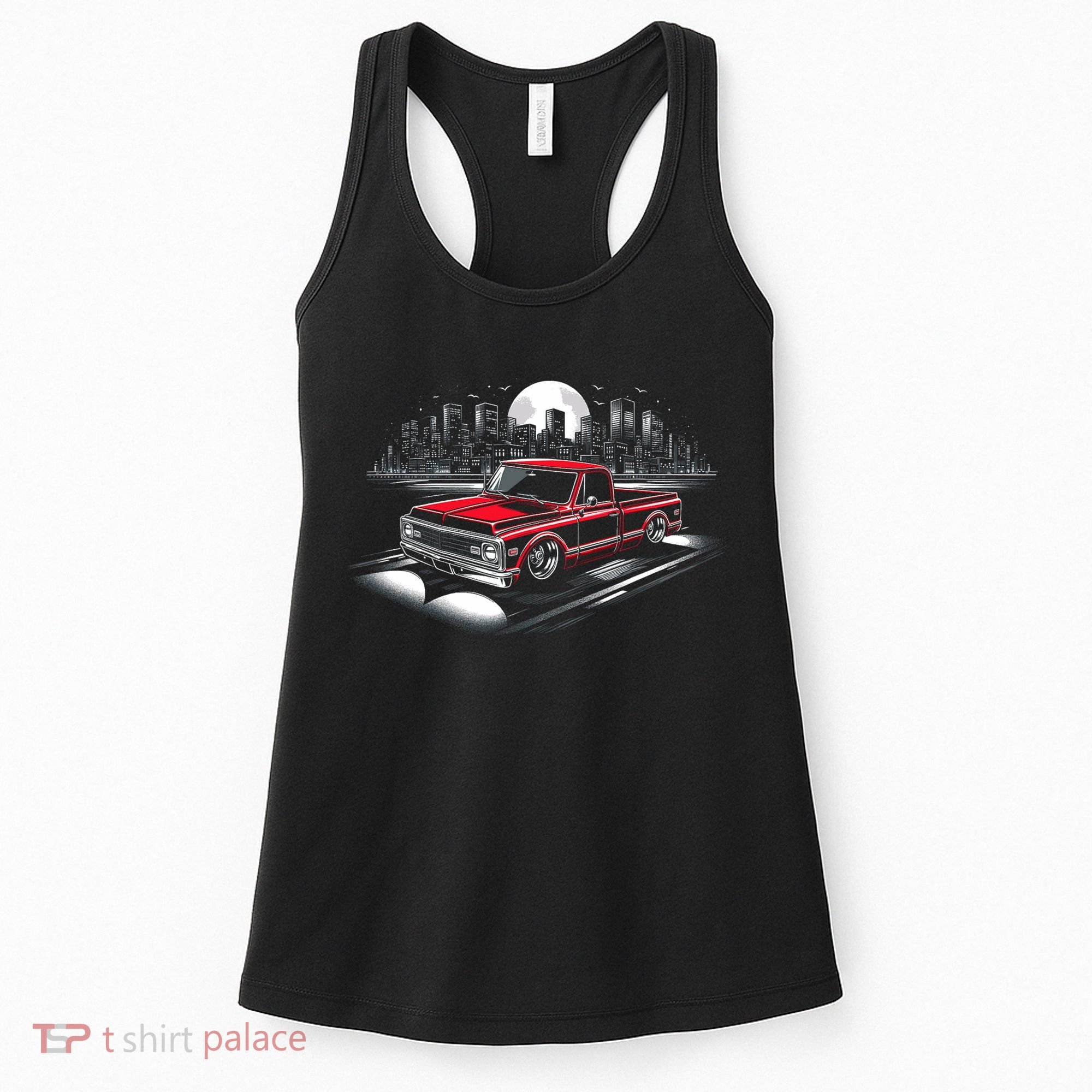 67 72 Classic C10 Pickup Truck Slammed Lowered Airride Women's Tank Top