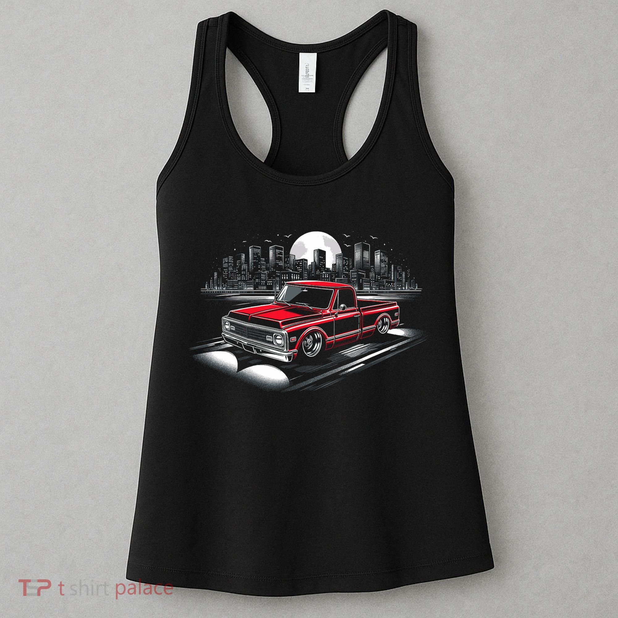 67 72 Classic C10 Pickup Truck Slammed Lowered Airride Women's Tank Top