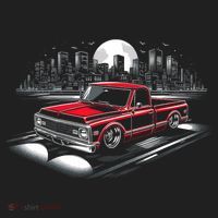 67 72 Classic C10 Pickup Truck Slammed Lowered Airride Hat thumb 2
