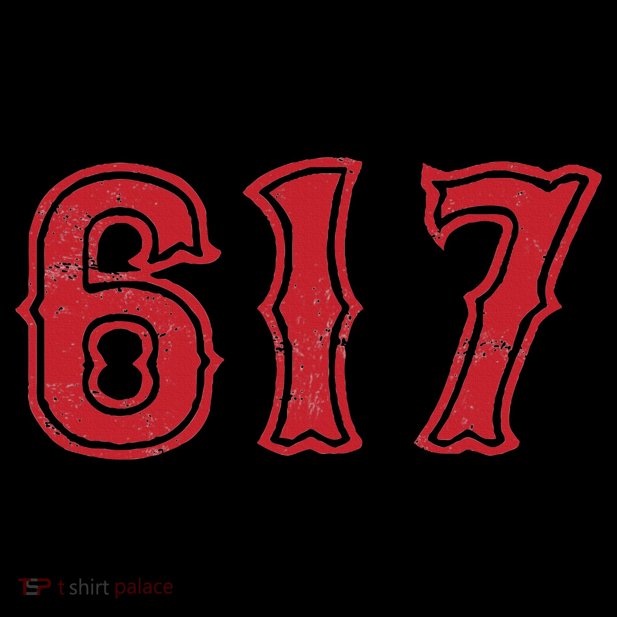 617 Area Code Boston Fan Baseball Apron