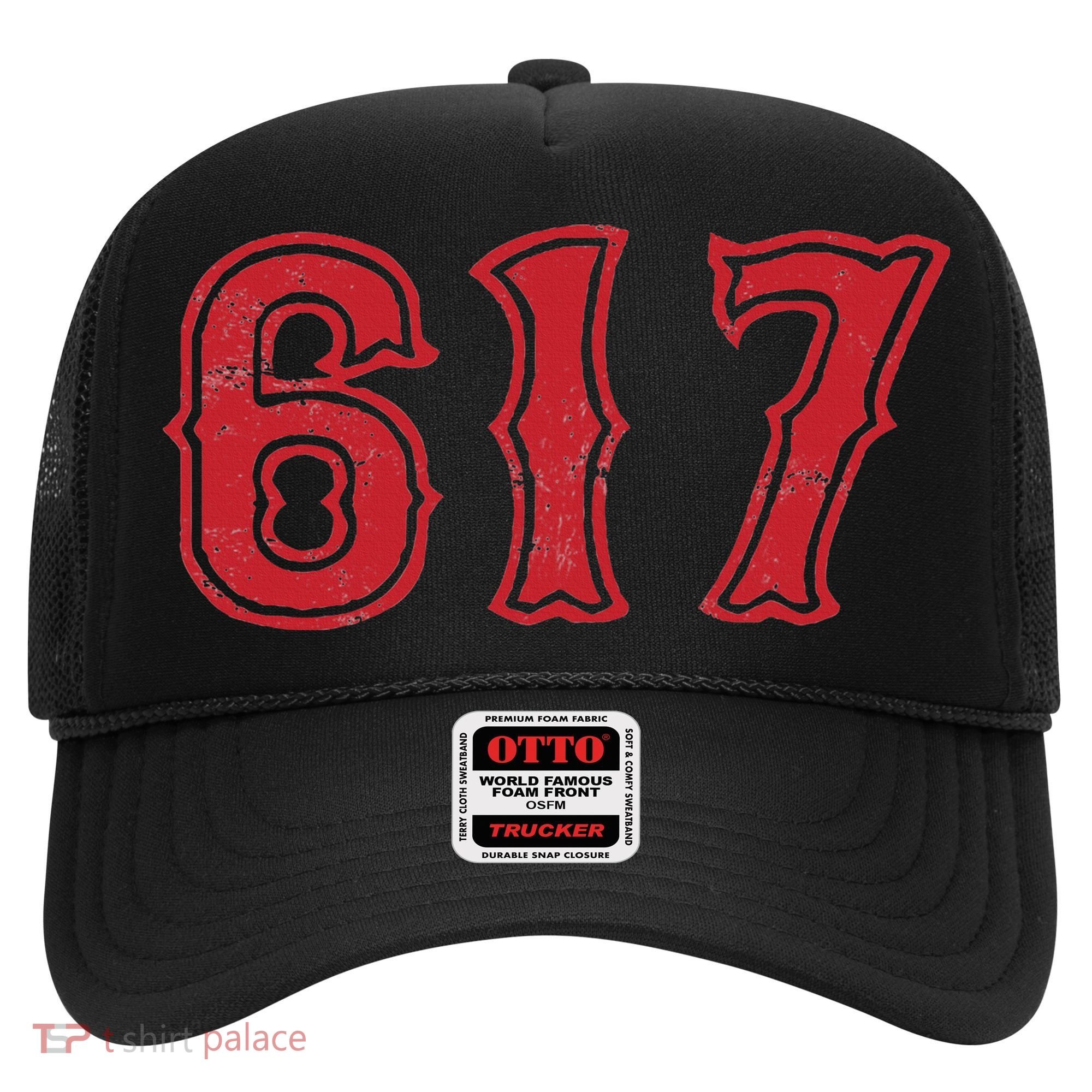 617 Area Code Boston Fan Baseball Hat