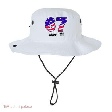 67 American Flag Vintage Meme 6-7 Meme Bucket Hat