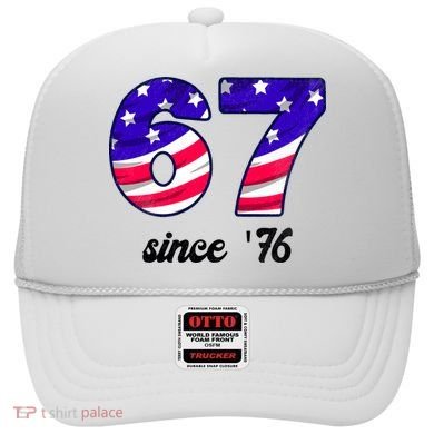67 American Flag Vintage Meme 6-7 Meme Hat
