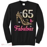 65 And Fabulous Funny 65th Birthday Cute Gift Beautiful Fun Tank Top Sweatshirt thumb 0
