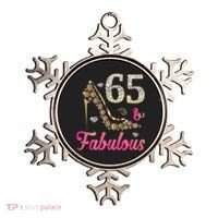 65 And Fabulous Funny 65th Birthday Cute Gift Beautiful Fun Tank Top Ornament thumb 0