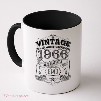 60th Birthday 1966 Vintage Quality Without Compromise  Coffee Mug