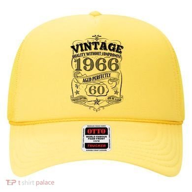60th Birthday 1966 Vintage Quality Without Compromise  Hat