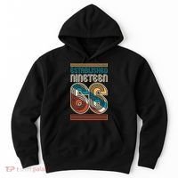 60th Birthday 1966 Established Nineteen 66 Hoodie thumb 0