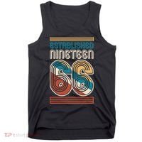 60th Birthday 1966 Established Nineteen 66 Tank Top thumb 0