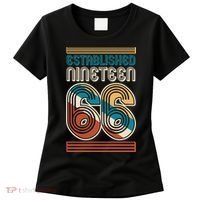 60th Birthday 1966 Established Nineteen 66 Women's T-Shirt thumb 0