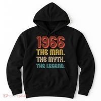 60th Birthday 1966 The Man Myth The Legend Hoodie thumb 0