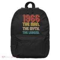 60th Birthday 1966 The Man Myth The Legend 16 in Basic Backpack thumb 0